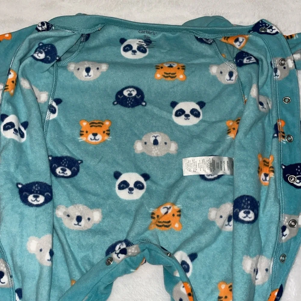 Carter’s Fleecey Snap PJs